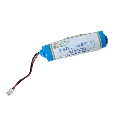 Solar Universe India 3.7V, 2200mAh Lithium Ion Battery with inbuilt BMS
